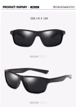Sun Glasses Square Outdoor Sunglasses Men - Image 6