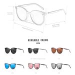 Cat Eye Premium Large Frame UV Protection Polarized Sun Glasses - Image 6